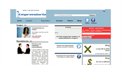 Desktop Screenshot of emprendaria.com